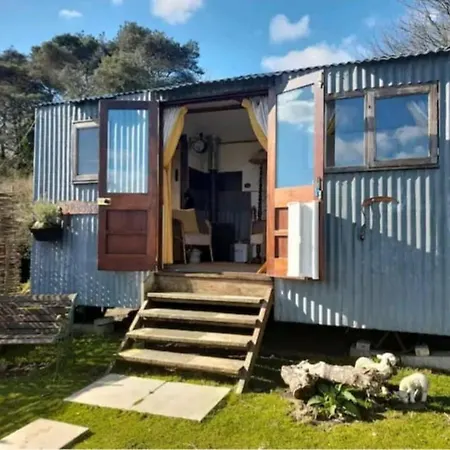 Treguth Glamping Unique Experience - Themed Huts Hotel Saint Day Exterior photo